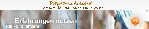 Playground Academy - Seminare und Schulungen für Neueinsteiger